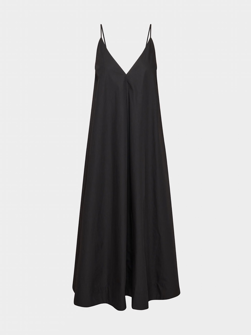 NWT Aritzia Nouvelle Poplin Dress Black S/P - Picture 7 of 10